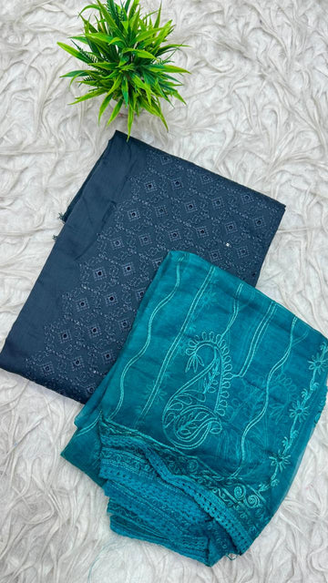 3Pc Set Dress Material