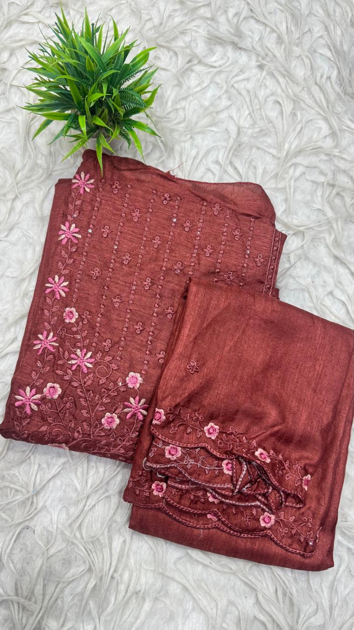 3Pc Set Dress Material