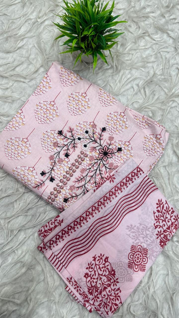 3Pc Set Dress Material