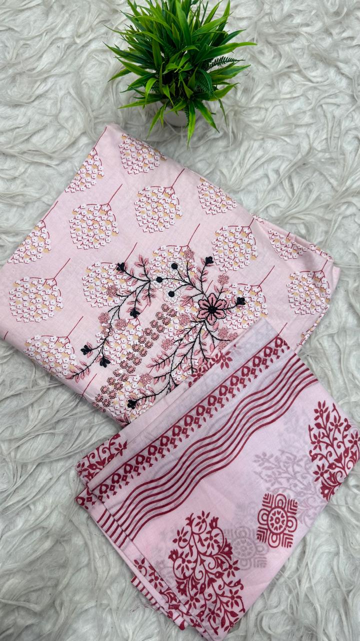 3Pc Set Dress Material