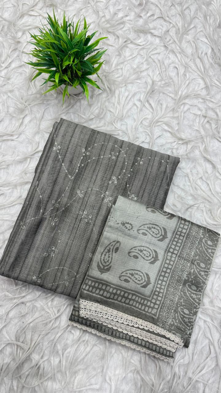 3Pc Set Dress Material