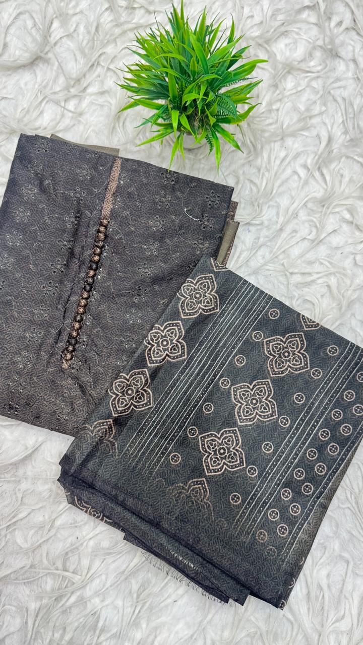 3Pc Set Dress Material
