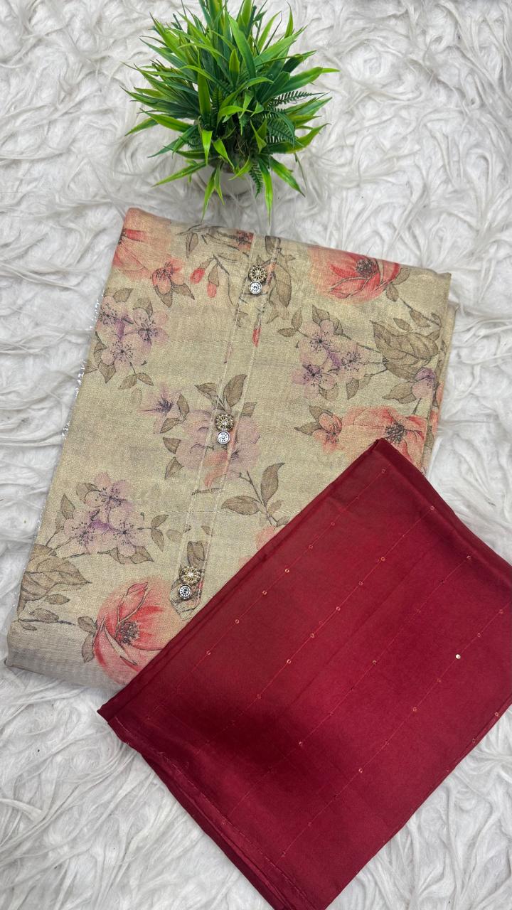 3Pc Set Dress Material