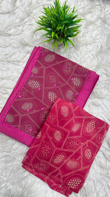 3Pc Set Dress Material