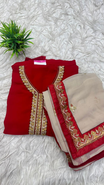 3Pc Set Dress Material