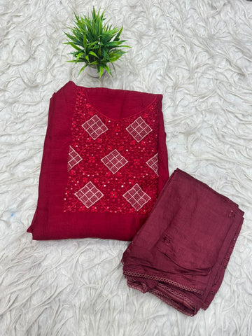 3Pc Set Dress Material