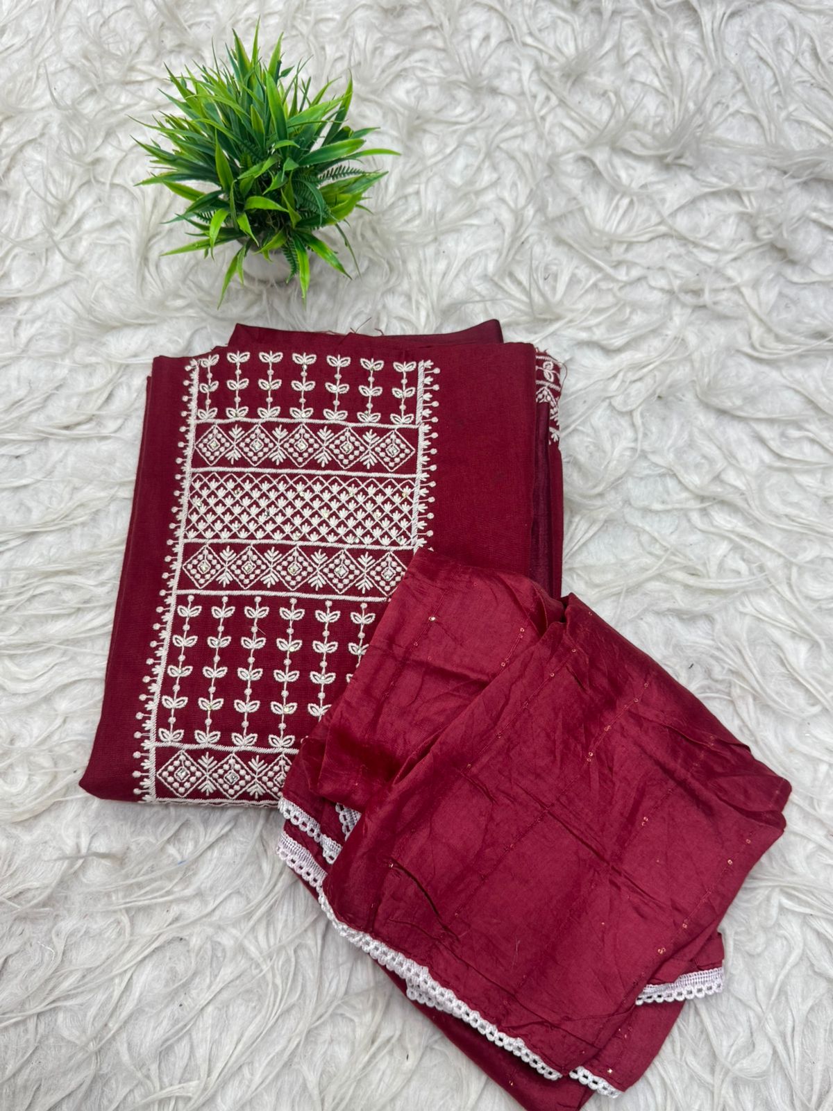 3Pc Set Dress Material