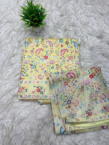 3Pc Set Dress Material