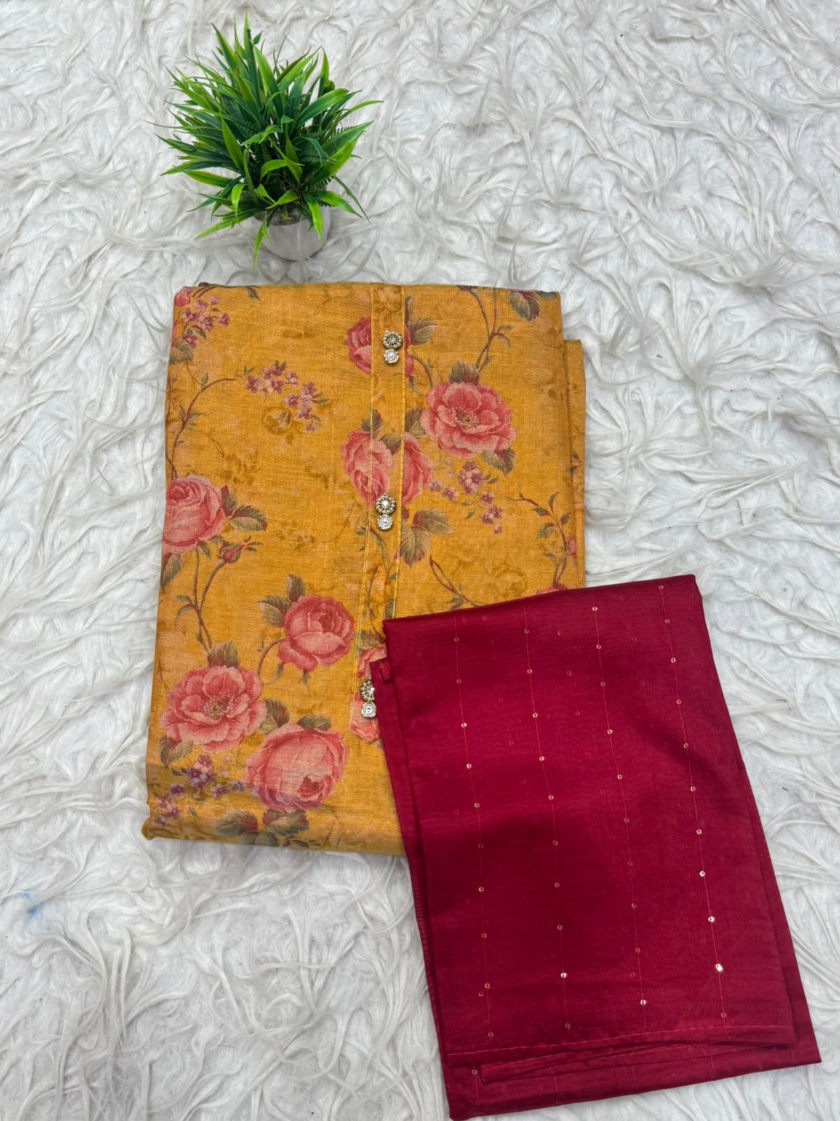 3Pc Set Dress Material