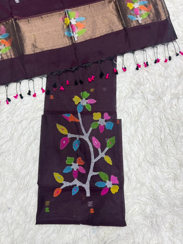 Muslin Jamdhani Dress Material