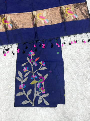 Muslin Jamdhani Dress Material