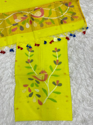 Muslin Jamdhani Dress Material
