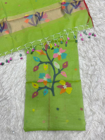 Muslin Jamdhani Dress Material