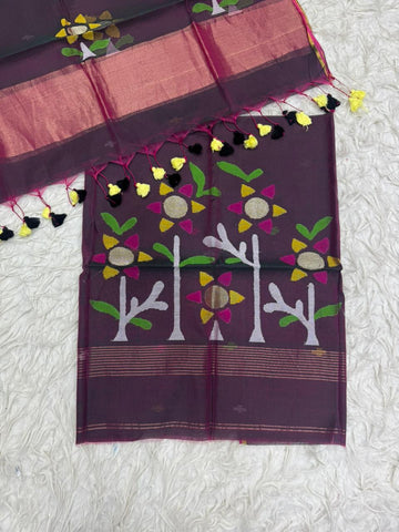Muslin Jamdhani Dress Material