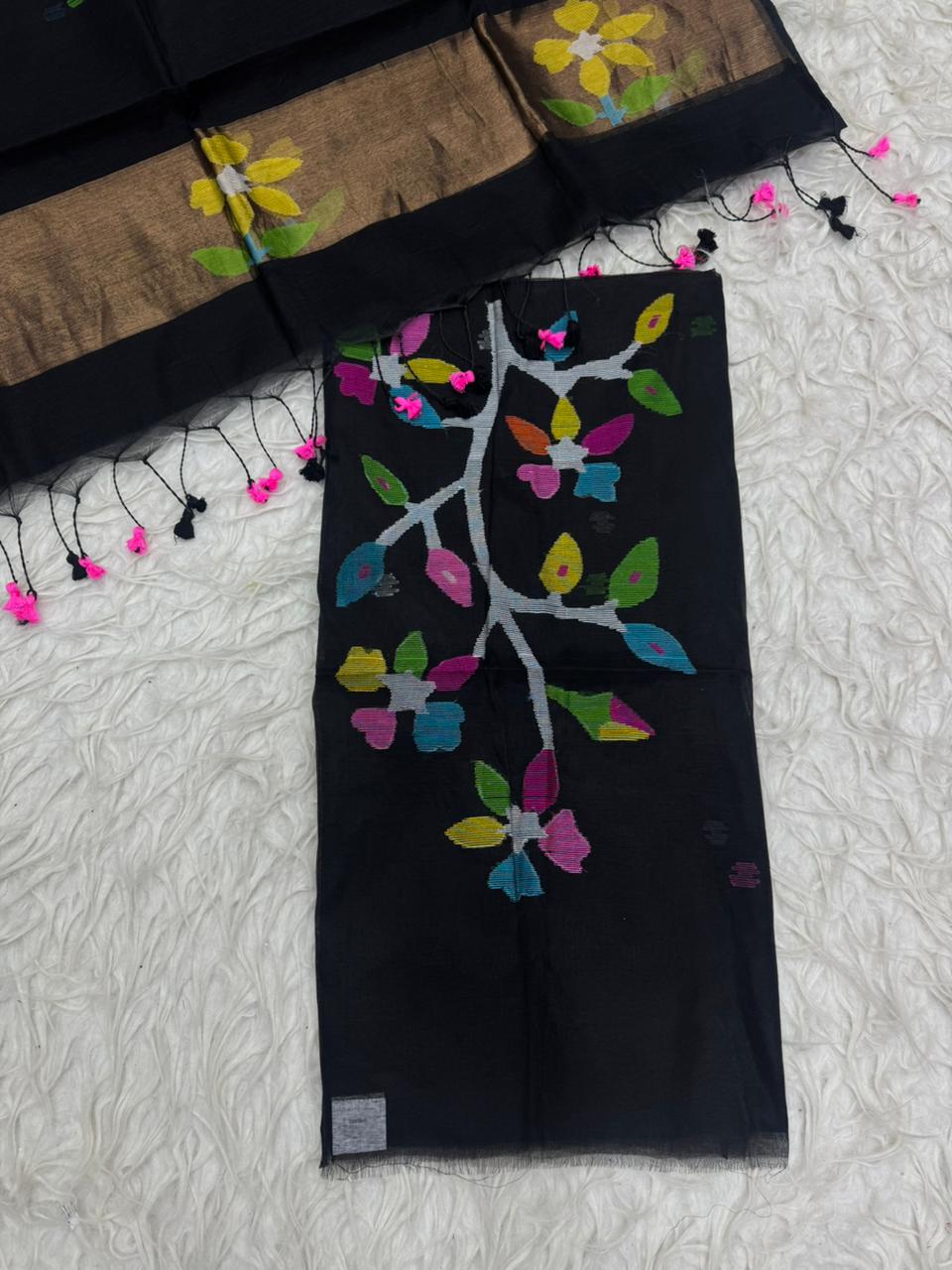 Muslin Jamdhani Dress Material