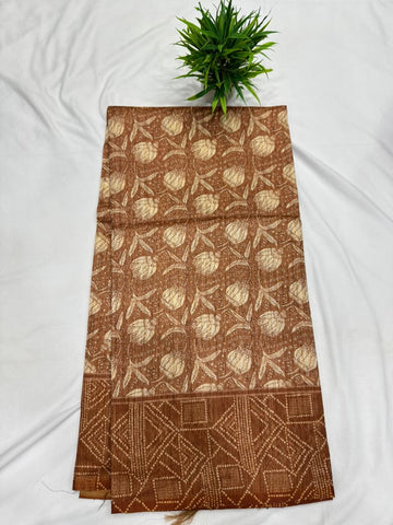 Jute Tusser Saree