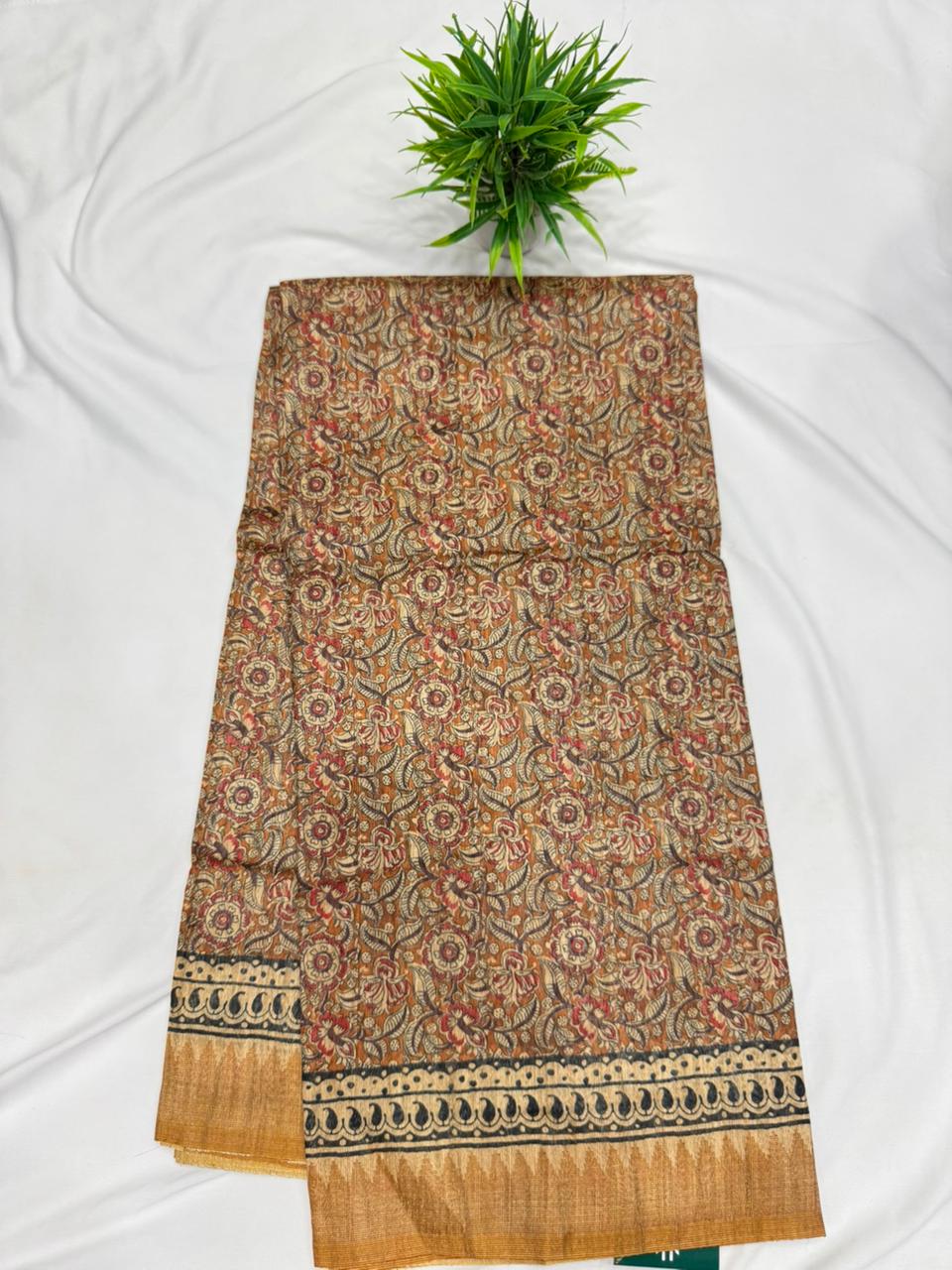 Jute Tusser Saree