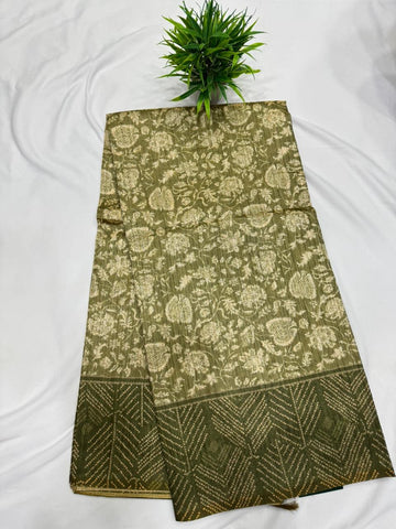 Jute Tusser Saree