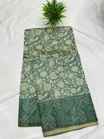 Jute Tusser Saree