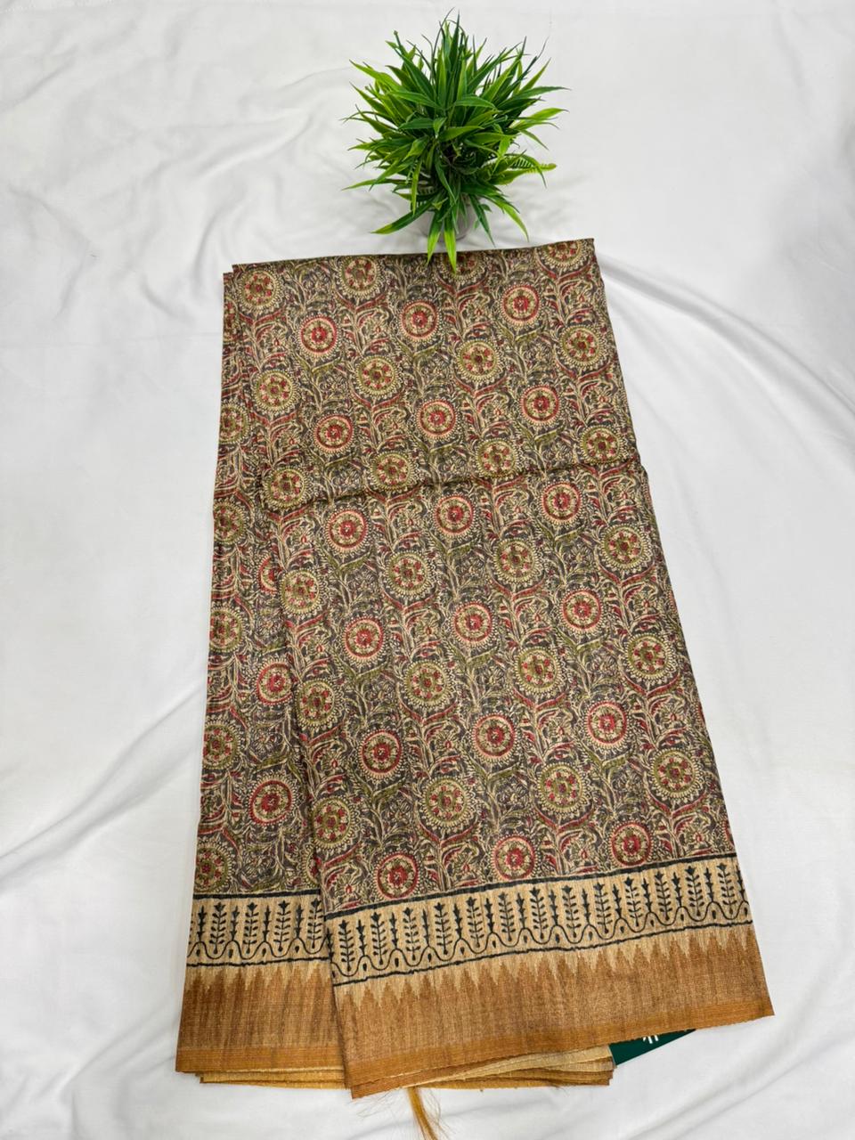 Jute Tusser Saree