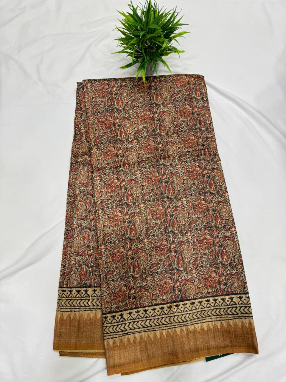 Jute Tusser Saree