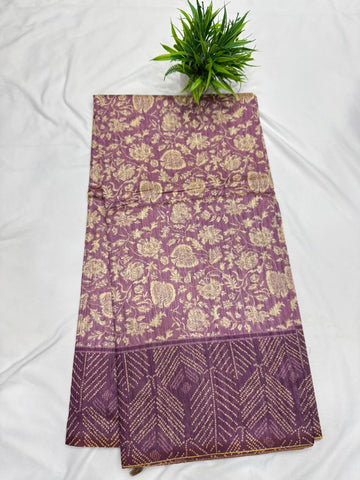 Jute Tusser Saree