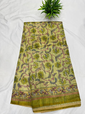 Jute Tusser Saree