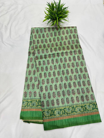 Jute Tusser Saree