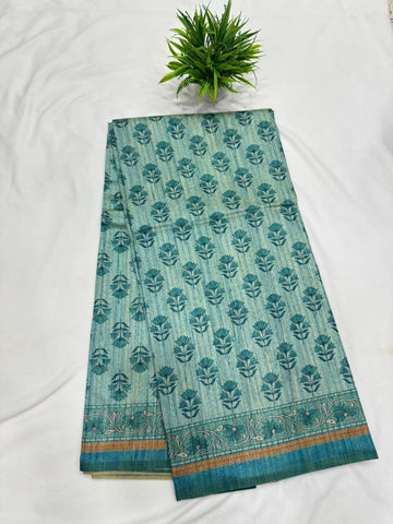 Jute Tusser Saree