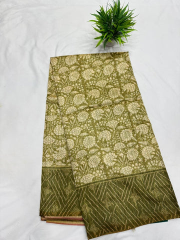 Jute Tusser Saree