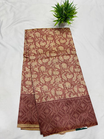 Jute Tusser Saree