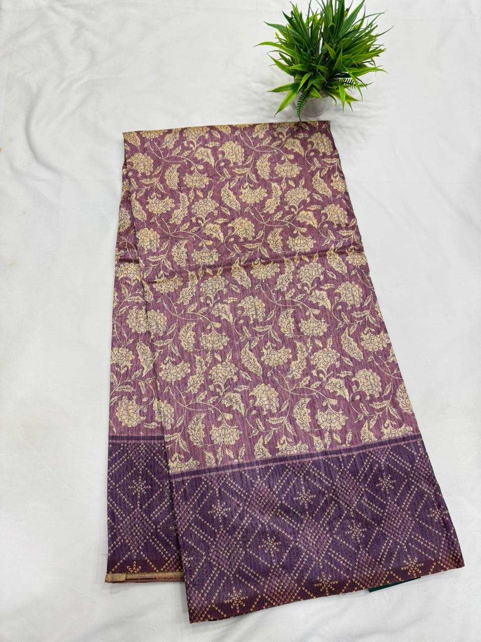Jute Tusser Saree