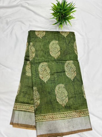 Jute Tusser Saree