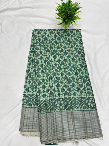 Jute Tusser Saree