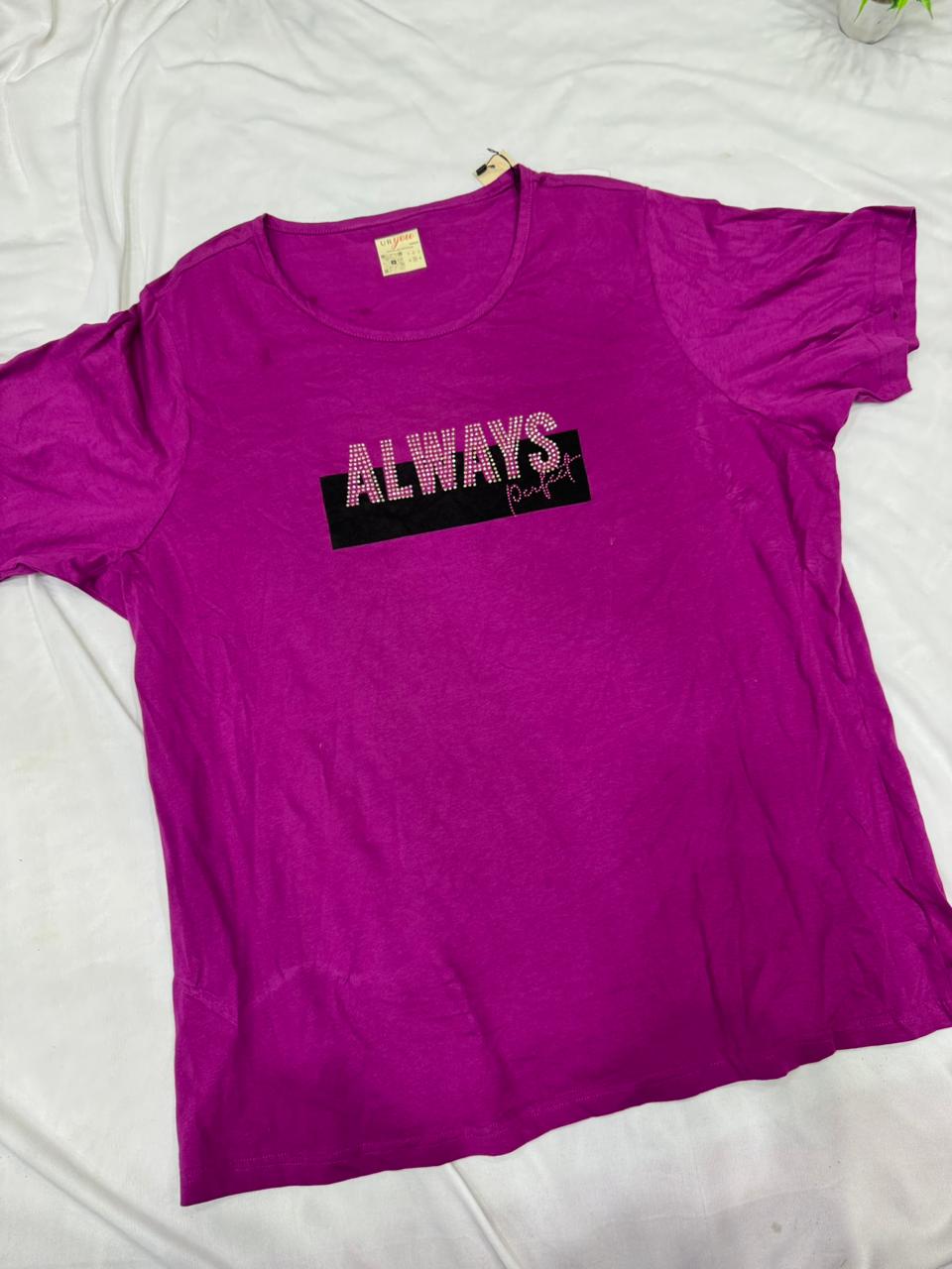 Ladies T-shirts 5XL Size
