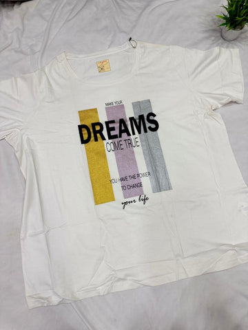 Ladies T-shirts 5XL Size