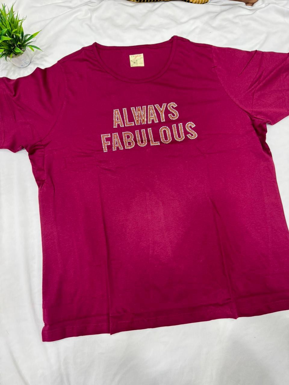 Ladies T-shirts 5XL Size