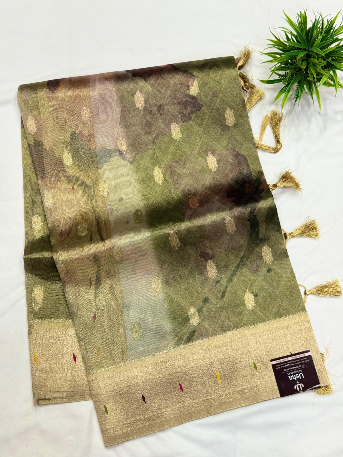 Tissue Organza Sarees