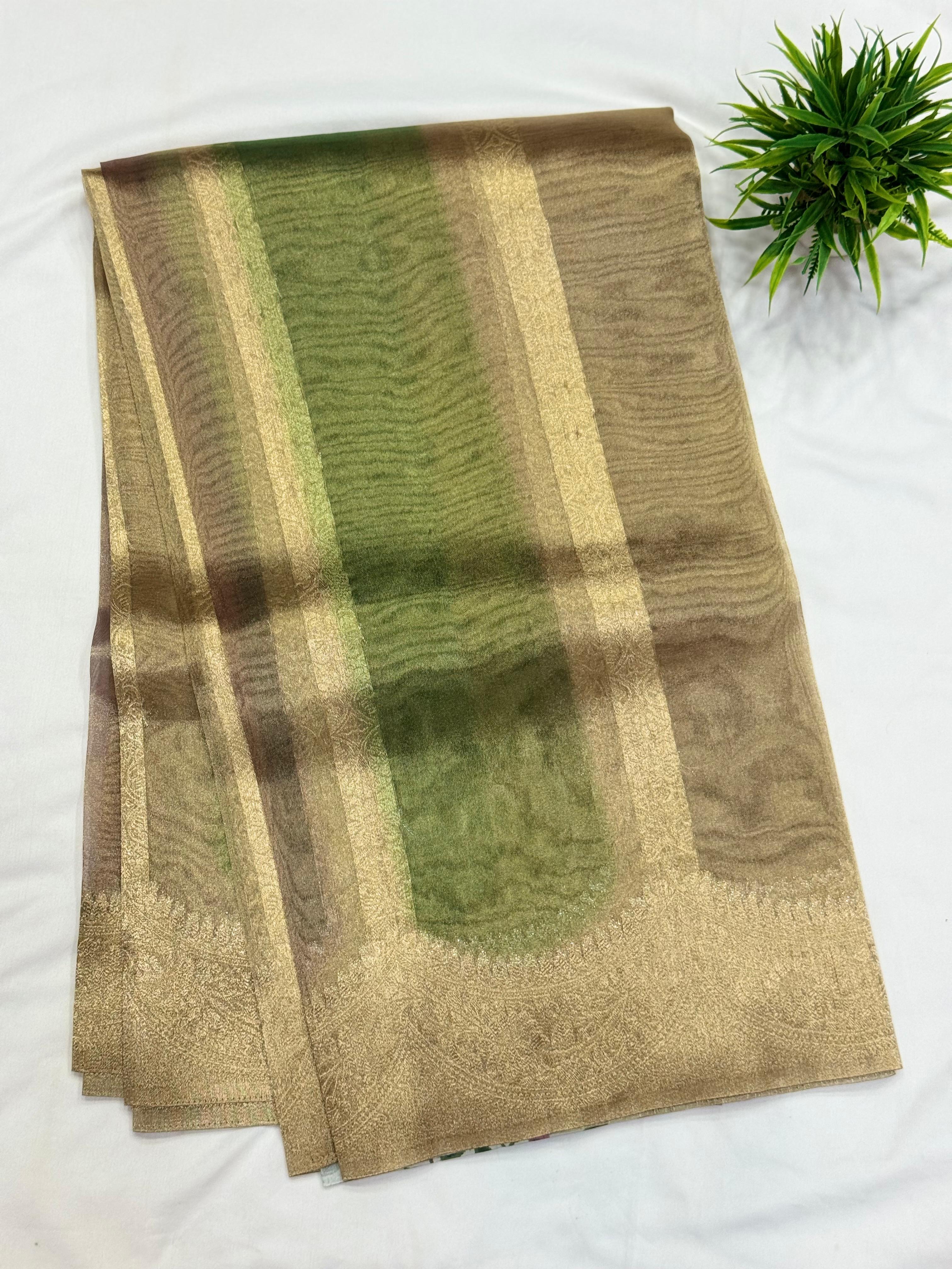Tissue Organza Sarees