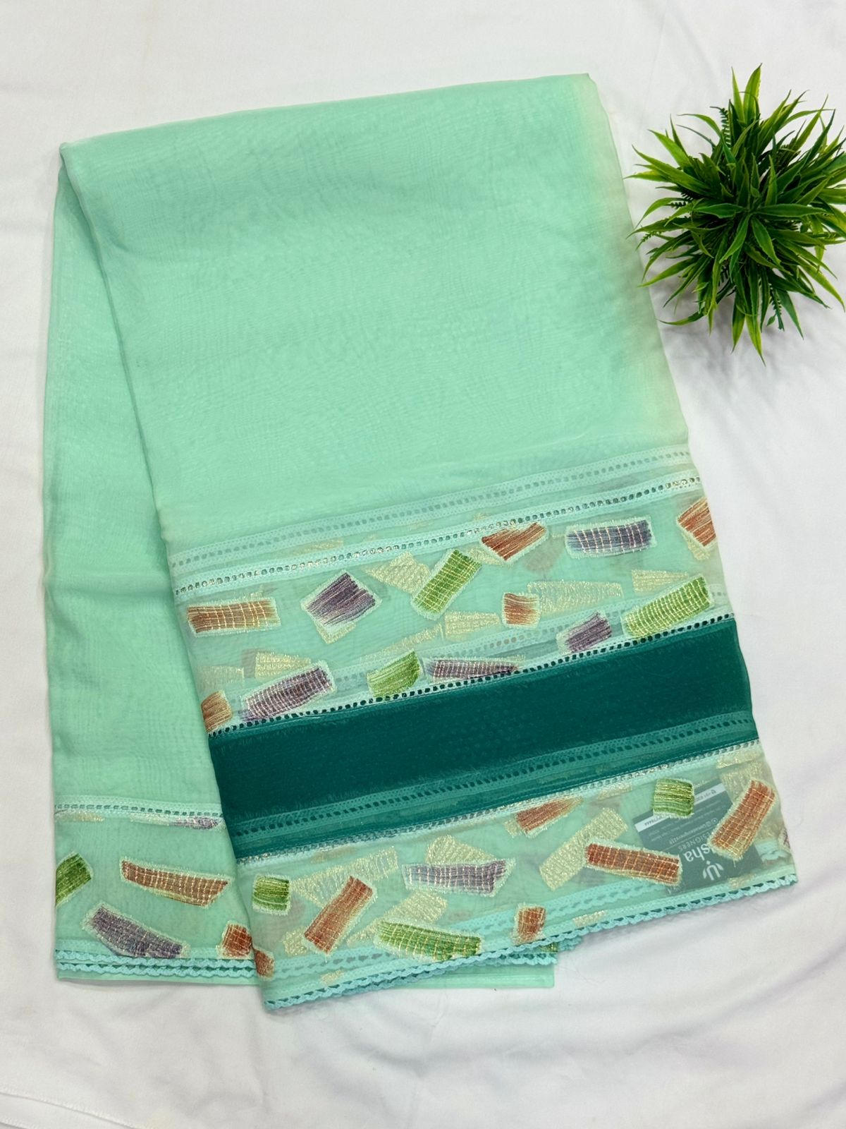 Georgette Organza sarees