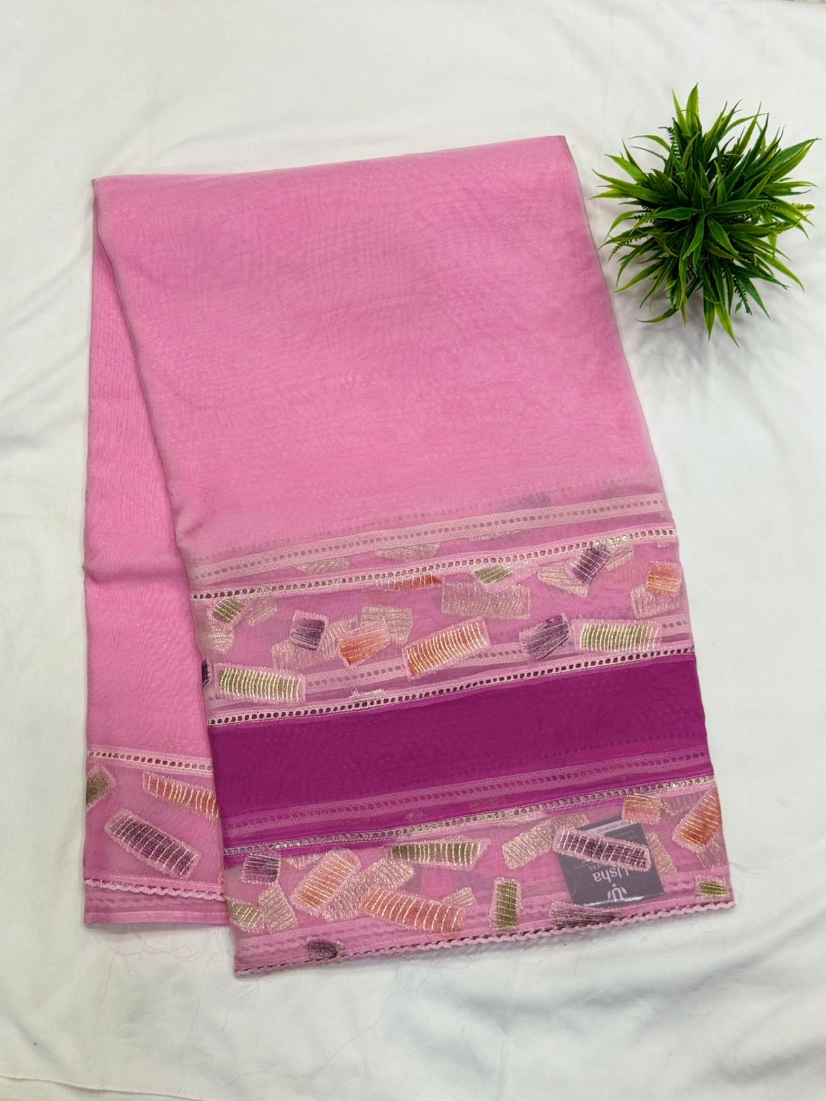 Georgette Organza sarees