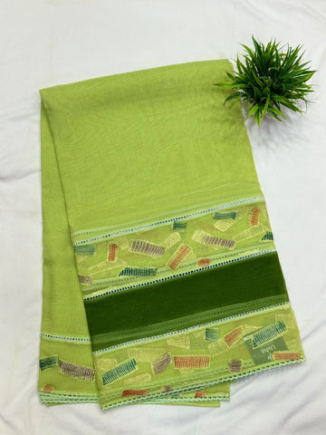 Georgette Organza sarees