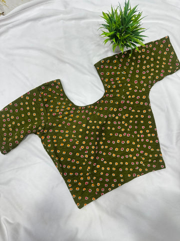 Strechable Bhandhini Ready-made Blouses