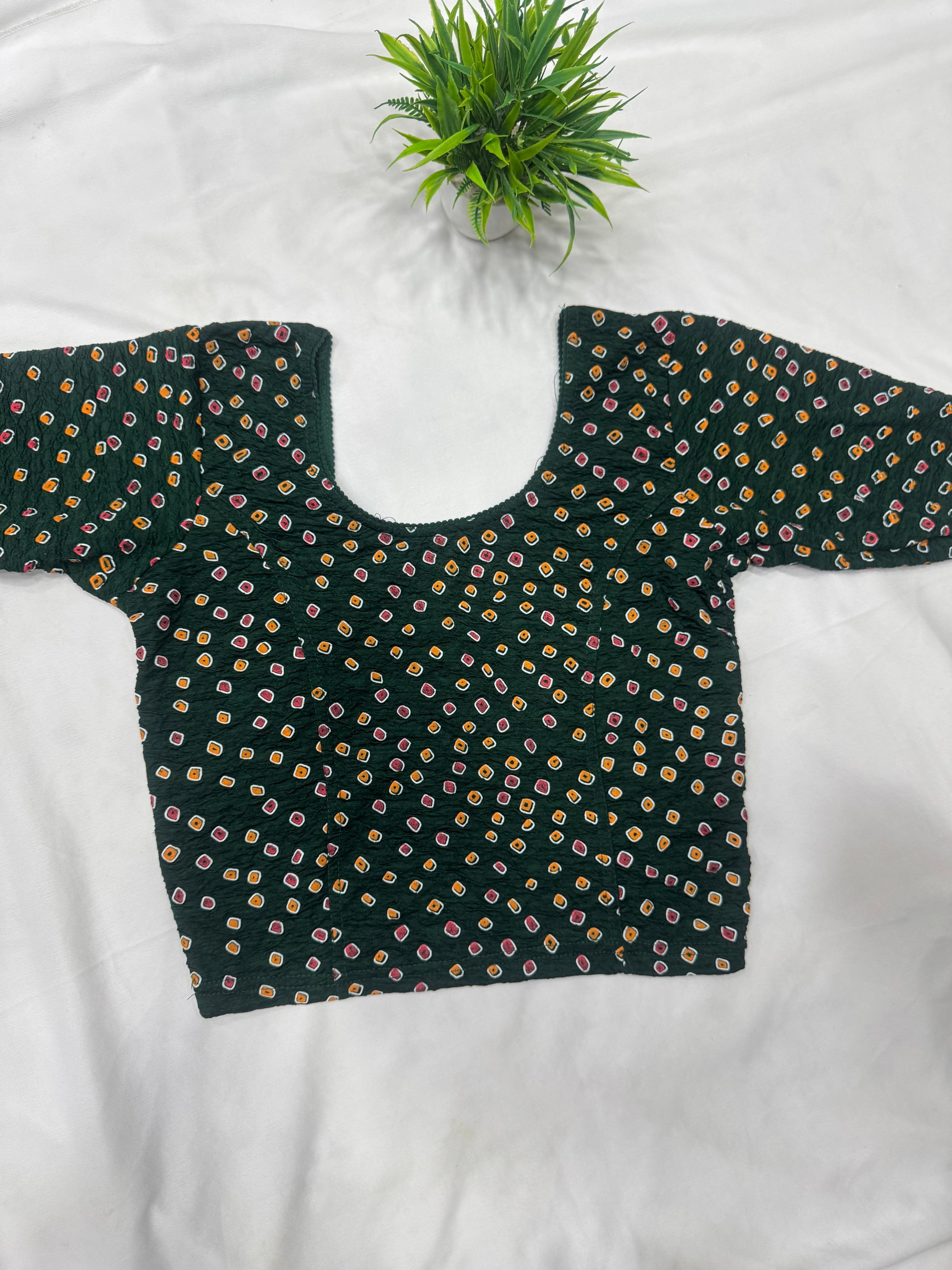 Strechable Bhandhini Ready-made Blouses