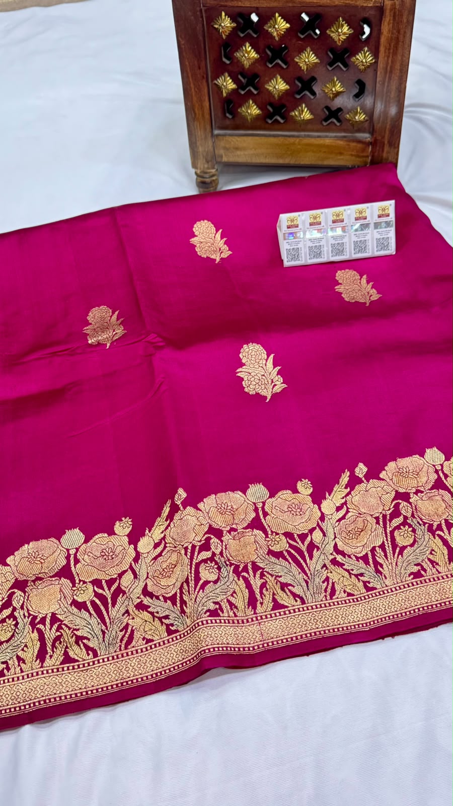 Pure RW Mango Saree