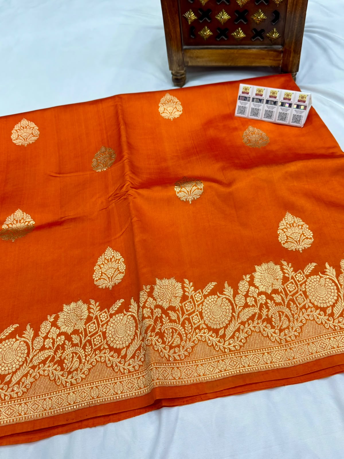 Pure RW Mango Saree