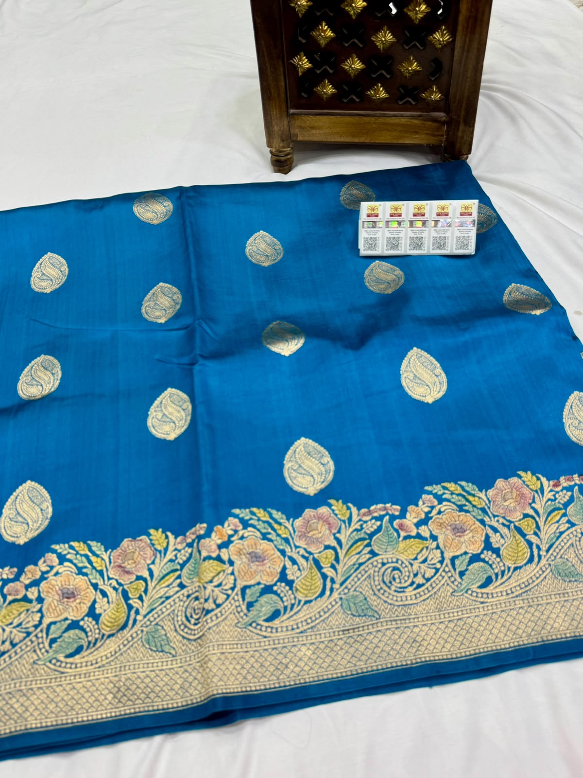 Pure RW Mango Saree
