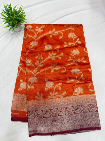 Semi Benarasi Sarees