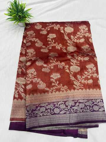 Semi Benarasi Sarees