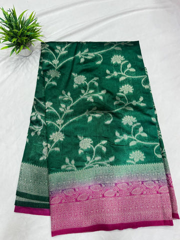Semi Benarasi Sarees